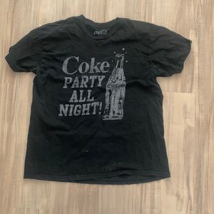 coke t-shirt, size: large, brand: coca-cola, worn a few times